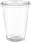 100 Sets 16 oz. Plastic Cups With Lids, Smoothie Cups, Milkshake Cups